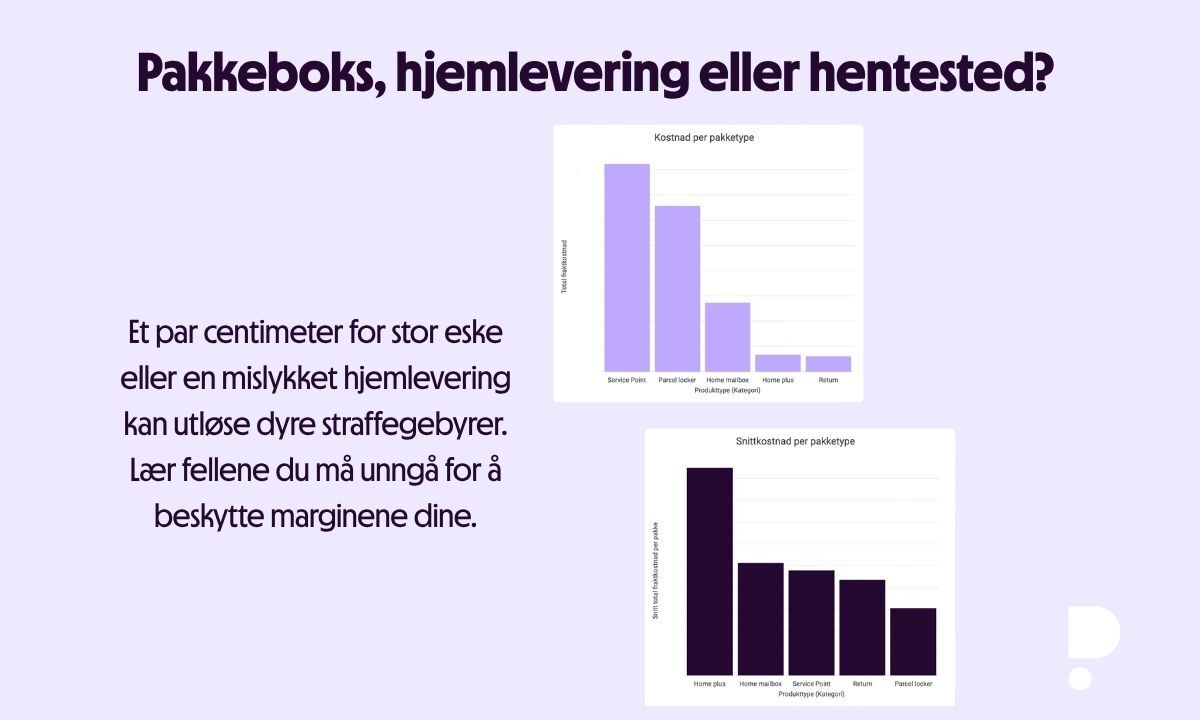 Pakkeboks, hjemlevering eller hentested?