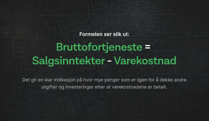 Hva bør bruttofortjenesten din ligge på
